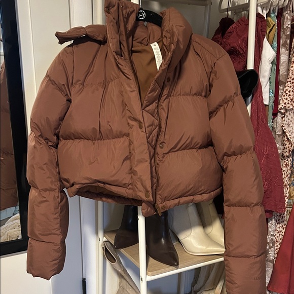 lululemon athletica Jackets & Blazers - lululemon athletica Chocolate Brown Puffer Jacket